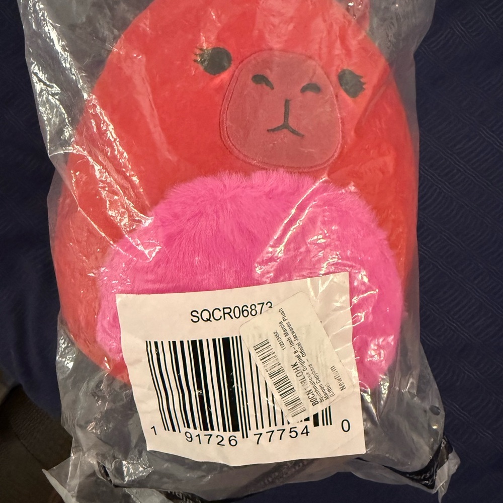 Squishmallows Red and Pink Stuffed Animal